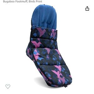 Bugaboo stroller footmuff birds print